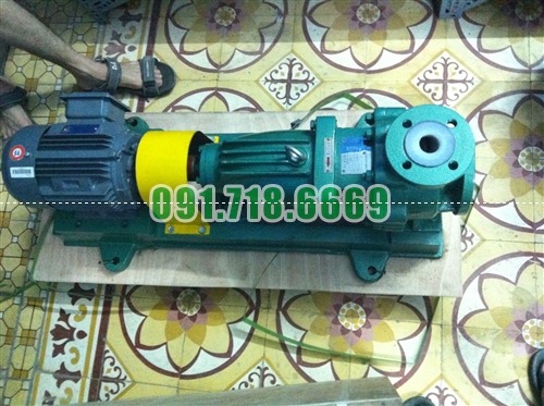 Bán Bơm hóa chất đầu nhựa lót teflon IHF32-25-125
