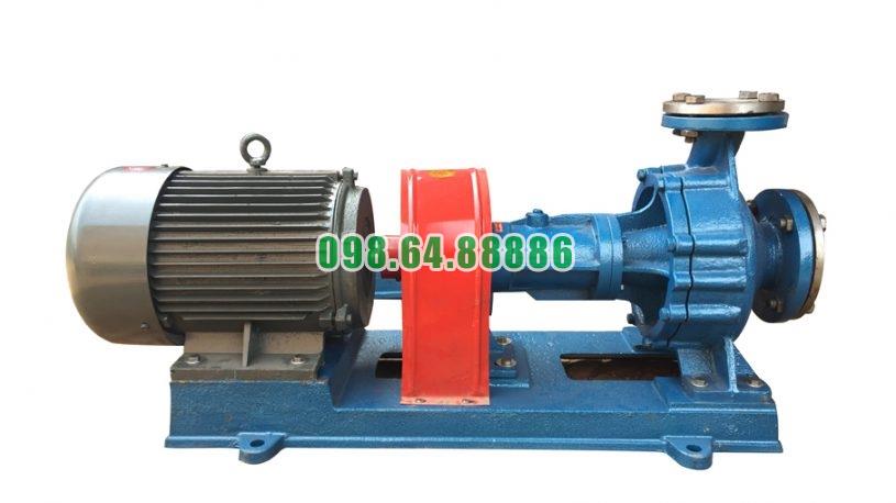 Bơm tuần hoàn dầu gia nhiệt RY40-25-160 lưu lượng 10 m3/h, công suất 2.2 kW, cột áp 28 m, tốc độ 2.900 vòng/phút
