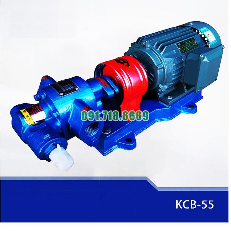 Bơm bánh răng KCB55 lưu lượng 55 lít/phút công suất 2HP